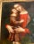 French Mother and Child 18 Century Painting on Copper For Sale - Image 3 of 11