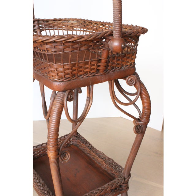 Late 19th Century 19th C. Bentwood Scroll Etageres by Heywood Brothers For Sale - Image 5 of 5