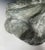 Native American Mid 20th Century +25 LBS Huge Native Inuit Hand Carved Stone Sitting Human Art Sculpture For Sale - Image 3 of 11