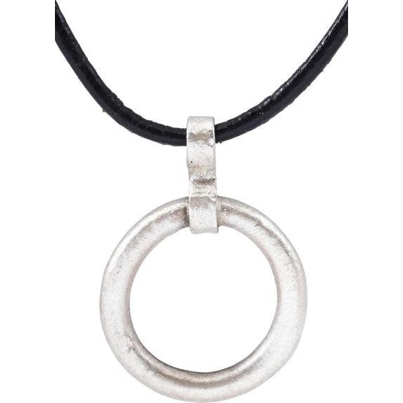 Traditional Celtic Prosperity Ring Necklace, c.400-100 Bc For Sale - Image 3 of 5