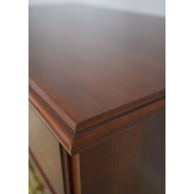Henkel Harris Cherry Rafferty High Chest For Sale - Image 12 of 15