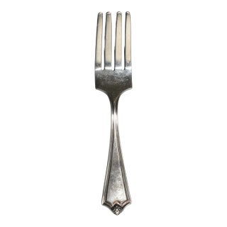 Vintage Sterling Silver 4" Demitasse Fork For Sale