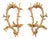 Antique French Carved Gilt Wood Mirrors, 1850, Set of 2 For Sale