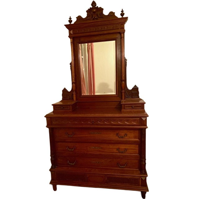 19th Century Dressing Table Chest of Drawers, 1920s For Sale - Image 14 of 15
