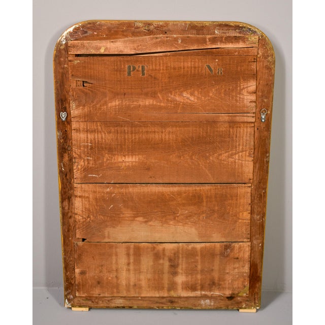 Late 19th Century 19th Century Gilt Wood Frame Louis Philippe Mirror For Sale - Image 5 of 12