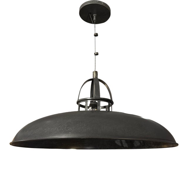 C B2 Industrial Victory Pendant Light Fixture For Sale