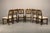 Mid-Century Modern Vintage Razorblade Dining Chairs by Henning Kjærnulf, Denmark, 1960s, Set of 6 For Sale - Image 3 of 18