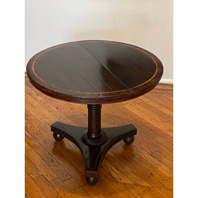Early 19th Century English Rosewood Tilt-Top Table For Sale - Image 11 of 12