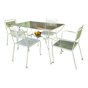 Vintage Wrought Iron Table and Chairs