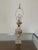 Mid-Century Marble Carved Table Lamp For Sale - Image 4 of 7