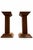 Art Deco Oak Candlesticks with Original Brass Inserts by Meubelfabriek Oisterwijk, 1930s, Set of 2 For Sale - Image 9 of 9
