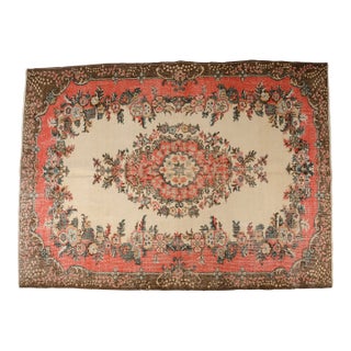 Mid 20th Century Turkish Home Living Tribal Carpet For Sale