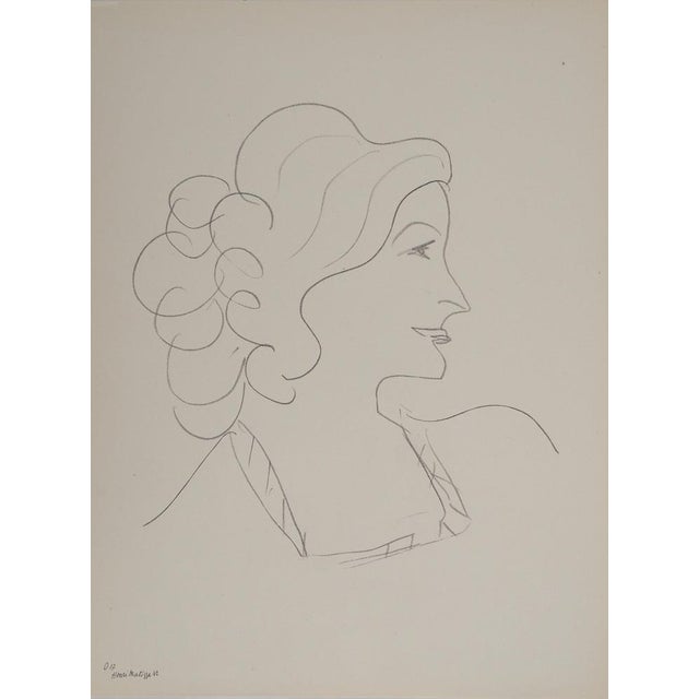 Henri Matisse, La muse souriante, Lithograph For Sale - Image 7 of 7