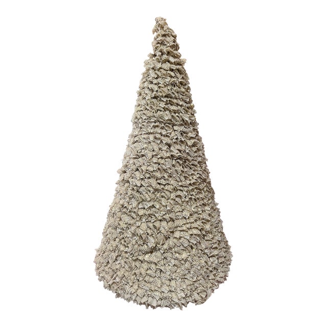 1970s Southern Textile Christmas Tree For Sale