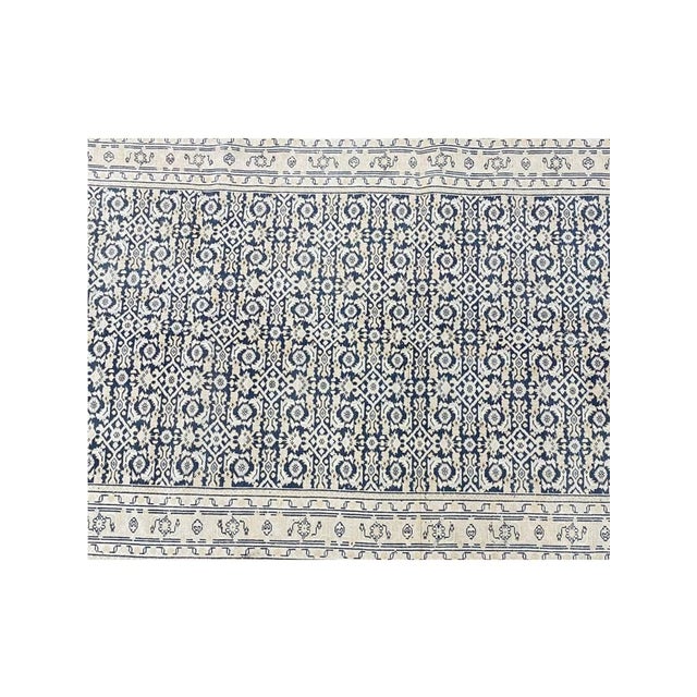 2010s Vintage Persian Herati Style Runner Rug 4x10 For Sale In Dallas - Image 6 of 10