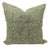 Decorative Cushion Cover 18x18 Inch Handmade Block Print- Black Forest For Sale