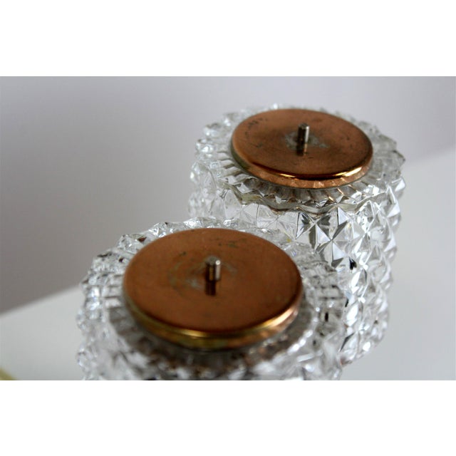 Copper Copper Table Lamps from Kamenicky Senov, 1970s, Set of 2 For Sale - Image 8 of 13