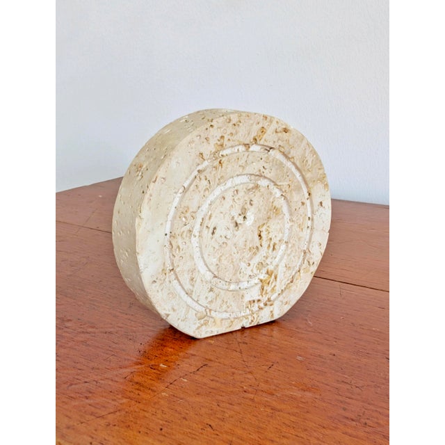 Vintage Travertine Bud Vase from Fratelli Mannelli, 1970s For Sale - Image 15 of 18