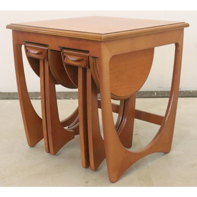 Folding Tables from G-Plan, 1970s, Set of 3 For Sale - Image 6 of 14