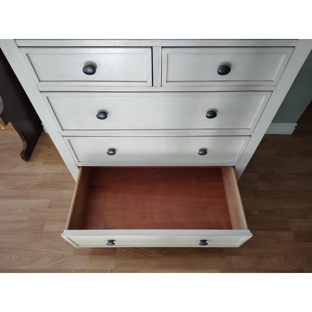 Wood Ethan Allen Door Chest For Sale - Image 7 of 12