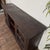 Vintage Hand-Carved Solid Wood Credenza, Sideboard, or Media Console For Sale - Image 14 of 16