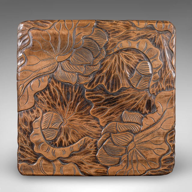 Wood 1910's Antique Side Table For Sale - Image 7 of 11