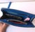 Royal Blue Chanel Handbag Clutch Leather With Wrist Strap, Cobalt Blue, Circa 2010s For Sale - Image 8 of 15