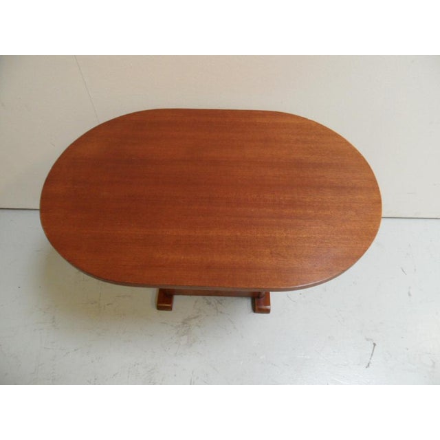Art Deco Oval Coffee Table, 1920s For Sale - Image 4 of 10