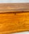 Antique Hand-Dovetailed Pine Storage Trunk / Blanket Chest on Turned Legs For Sale - Image 12 of 15