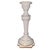 1960s Pair of Vintage Italian Capodimonte-Style Porcelain Candlesticks, Gilt Trim, 10" For Sale - Image 5 of 15