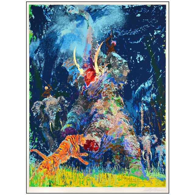 Abstract Expressionism 1980s Shikar, LeRoy Neiman For Sale - Image 3 of 7