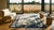 Early 20th Century 1920s Beige Medallion Antique Chinese Peking Rug 5' X 8'4" Handknotted Wool Carpet For Sale - Image 5 of 7