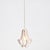 A carved design and simple silhouette makes this a modern take on a traditional scroll design. The jute wrapped chain...