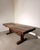Wood Rustic Wood Trestle Dining Table For Sale - Image 7 of 7