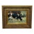 Friesian Cow Grazing Oil Painting by George Smith Rsa (Scottish, 1870–1934), Signed, c.1900s Edwardian Impressionist Animal Art, Framed For Sale