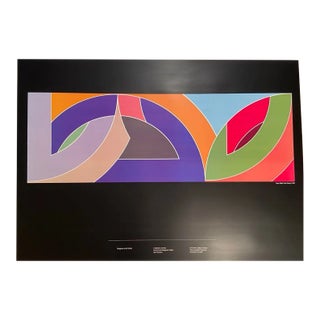 Frank Stella, Berggruen at Art Center, 1978, Rare Oversize Exhibition Poster For Sale