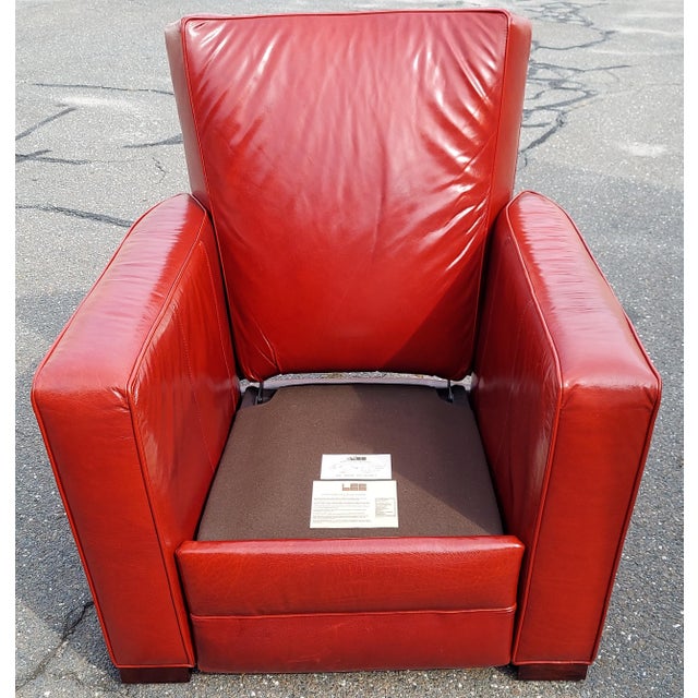 1960s Vintage Lee Furniture Leather Recliner Chairish