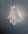 Vintage Murano Trasparent Felci Wall Sconces, 1990s, Set of 2 For Sale - Image 4 of 17