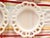 Hazel-Atlas Hazel-Atlas White Milk Glass Open Lace Edge Luncheon Plates, Set of 4 – 8.25” For Sale - Image 4 of 8