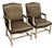 Schnadig Fine Furniture French Provincial Carved Armchairs, Pair For Sale