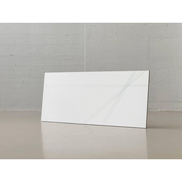 Contemporary Rolf Forster, Geometric Relief Work, 1992, Acrylic on Wood For Sale - Image 3 of 16