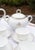 Tea Service for 6 from Mansard et Fils Porcelain, 1890s, Set of 14 For Sale - Image 4 of 13