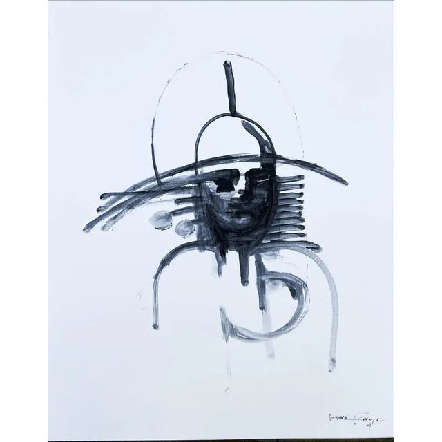 André Ferrand, Portrait 2, 2007, Paper For Sale - Image 6 of 6