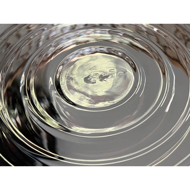 1960s Vintage Imperial Glass Co. Shoji Large Hospitality Bowl 22-Karat Gold For Sale - Image 11 of 12