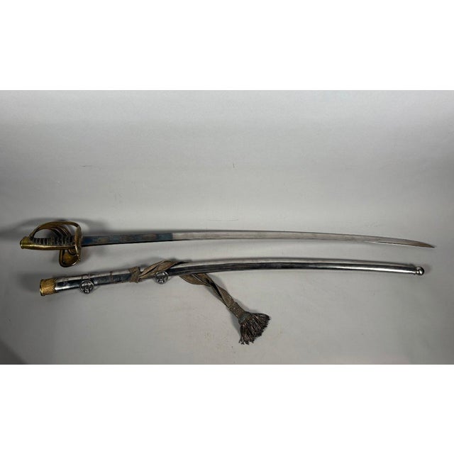 King's Bodyguard Sabre, 1st Model 1814, 19th Century For Sale - Image 4 of 10