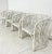 Vintage Looped Rattan Dining Set- 4 Chairs and Table For Sale In Tampa - Image 6 of 10
