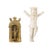 Crucifix and Oratory Sculptures from Rosa Ramalho, Set of 2 For Sale - Image 6 of 6