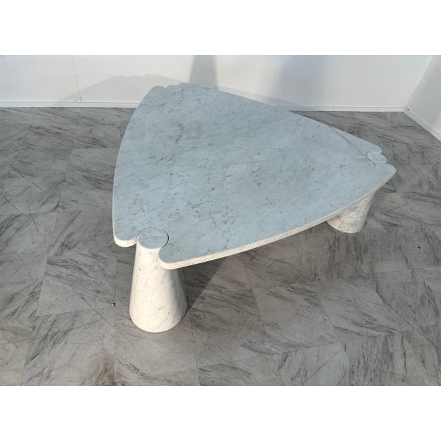 Angelo Mangiarotti Mid-Century Modern Angelo Mangiarotti Eros Series Italian Coffee Table 1971 For Sale - Image 4 of 9