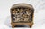 Striking Hand Painted Antique Domed Wood Casket Box With Key Madonna and Child Religious Scene For Sale - Image 14 of 18