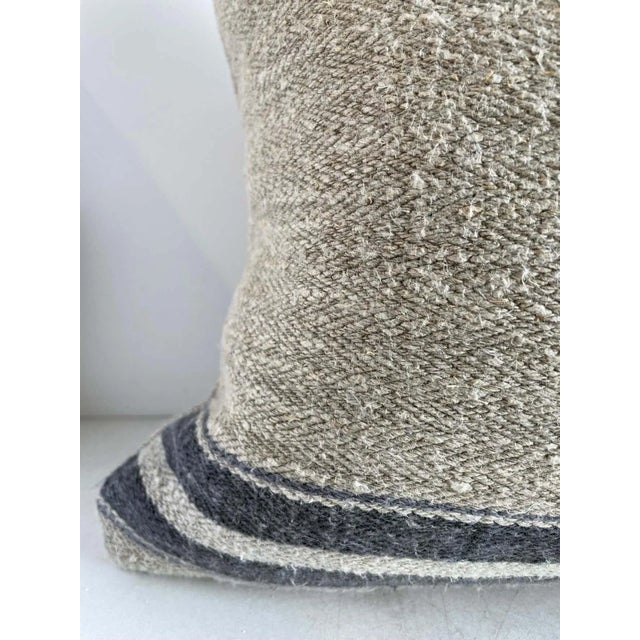 Grainsack pillows Lovely grain feed sack pillows from Europe. We custom-made these out of the original antique feed sacks,...